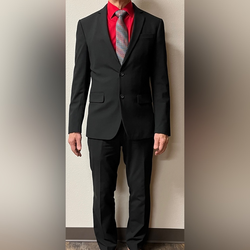 🔥MENS J. FERRAR 38R Super Slim Suit 🔥